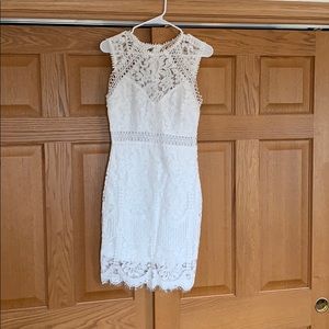White Lace Dress